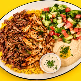 Lamb & Beef Shawarma Plate*