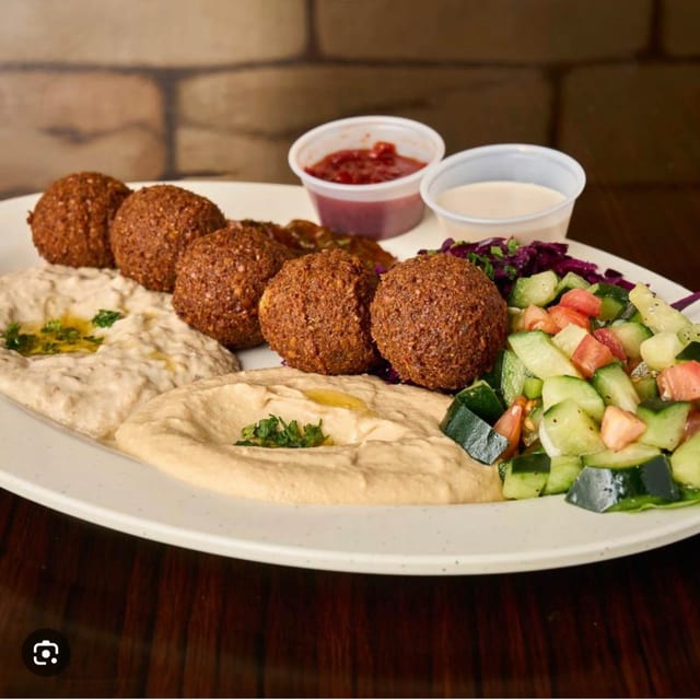Falafel Plate.