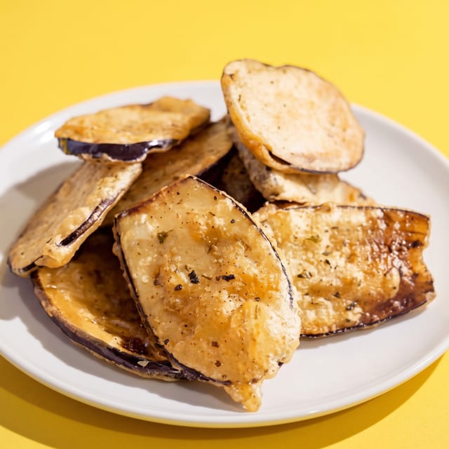 Fried Eggplant Salad.